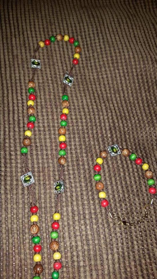 Bob Marley Rosary and decennary set