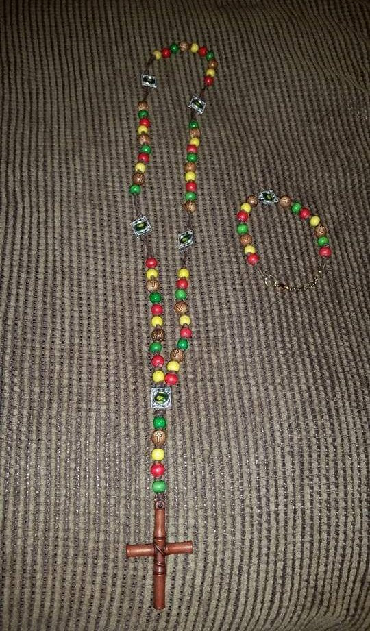 Bob Marley Rosary and decennary set