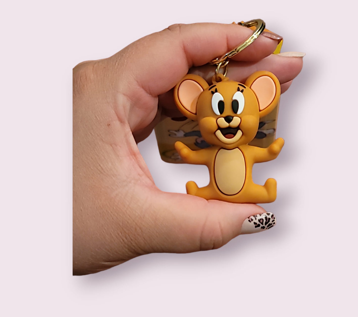 Jerry from Tom and Jerry Keychain and ID holder