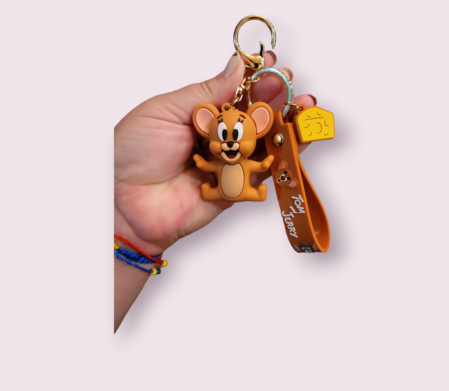 Jerry from Tom and Jerry Keychain and ID holder