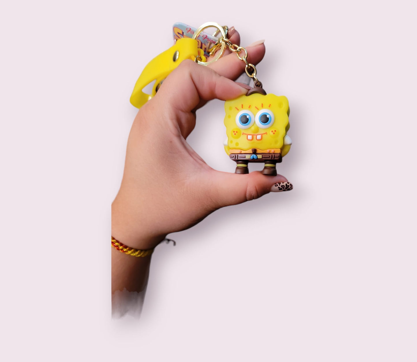 Spongebob Keychain and ID holder