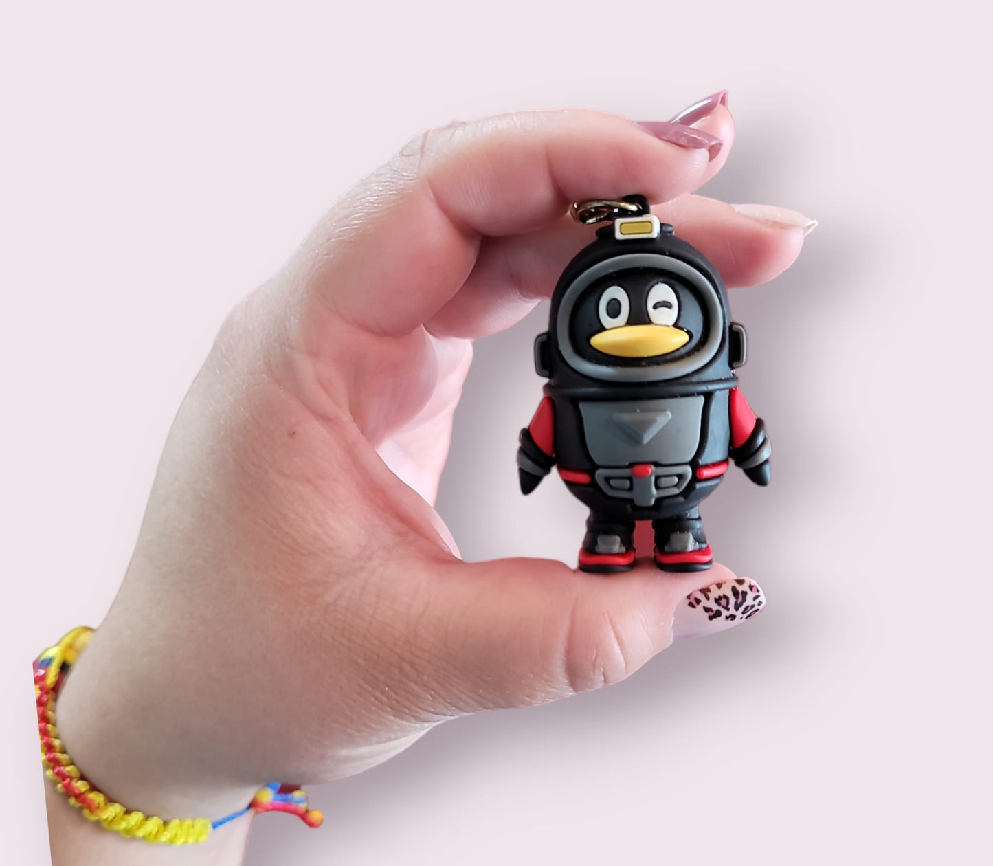 Astronaut Penguin Keychain.