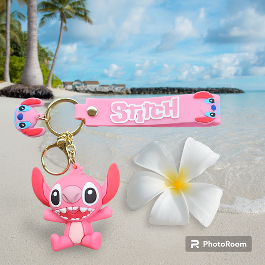 #2 Angel from Lilo and Stitch Keychain.