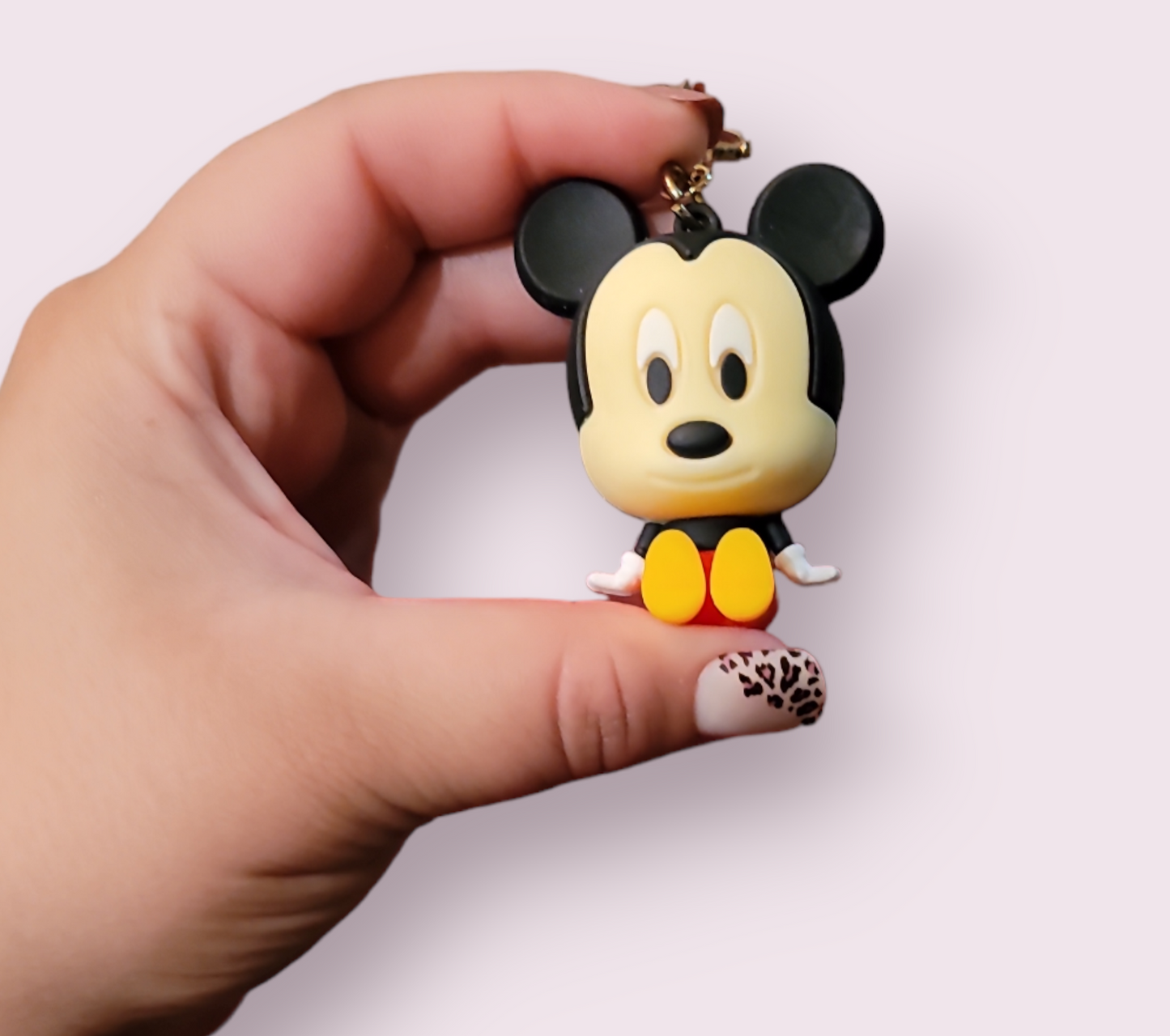 Mickey Mouse keychain.