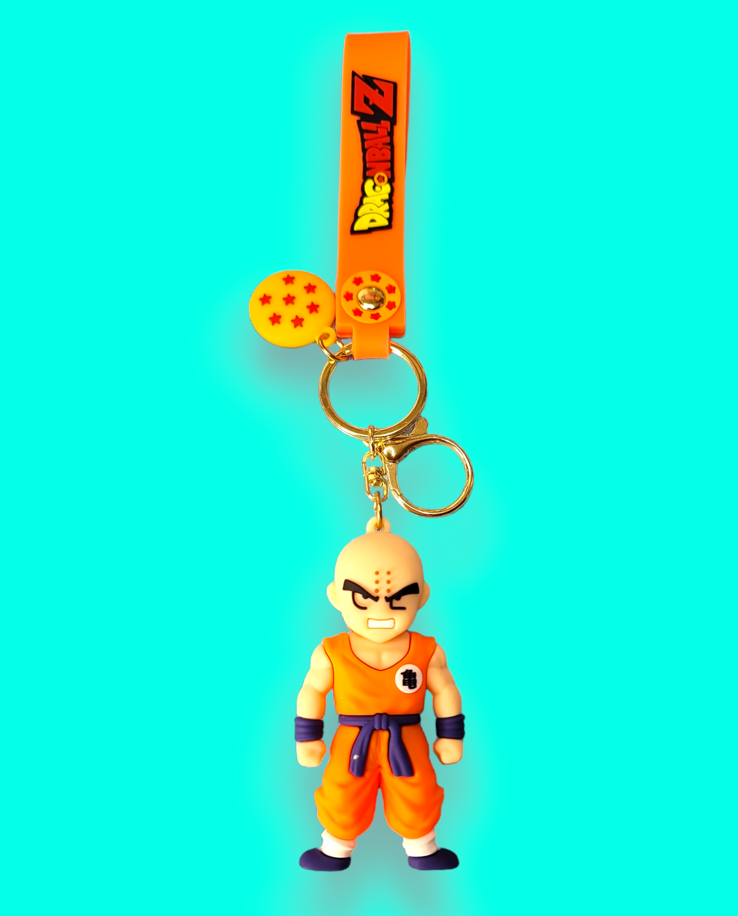 Krillin Keychain.