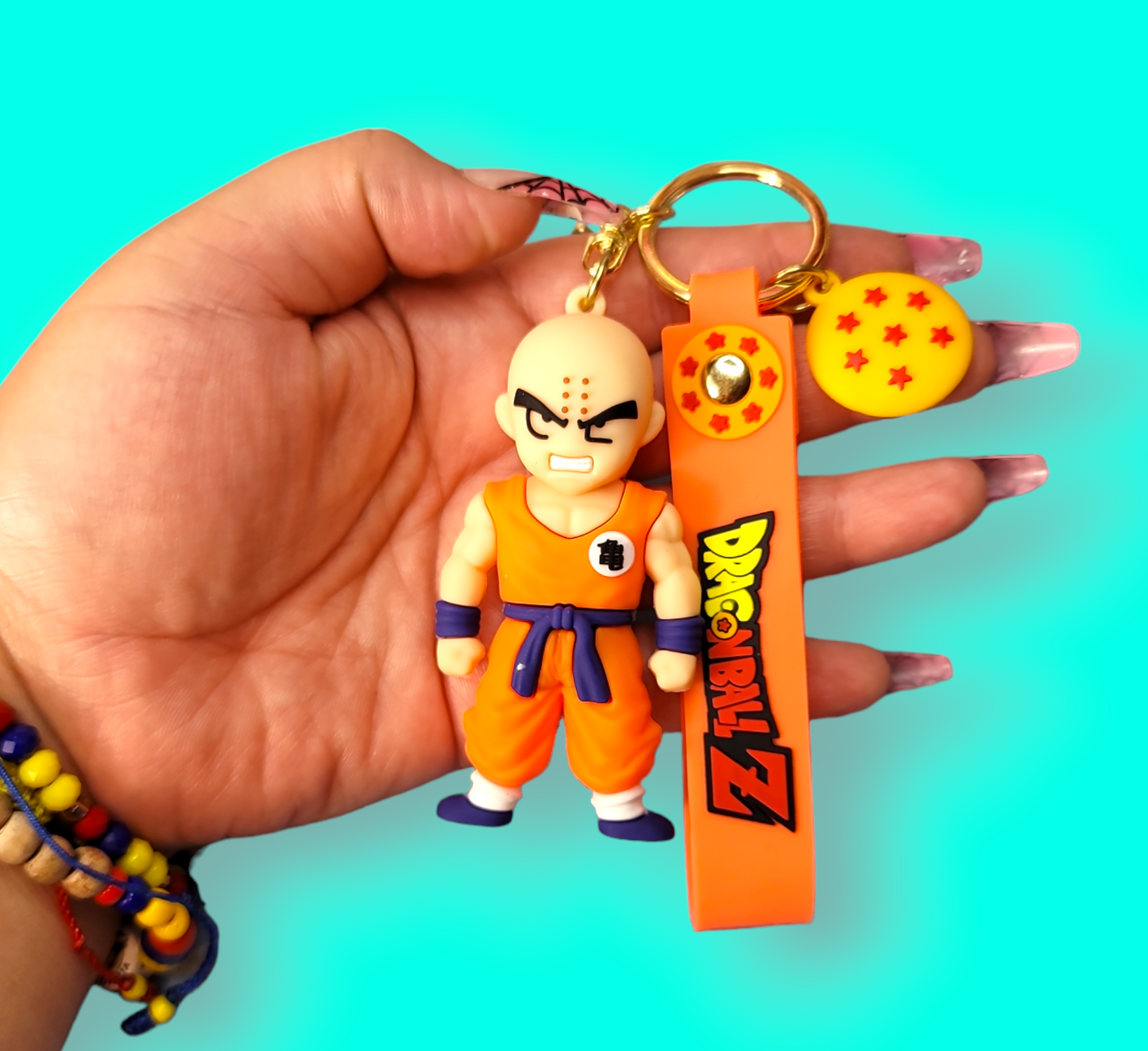 Krillin Keychain.