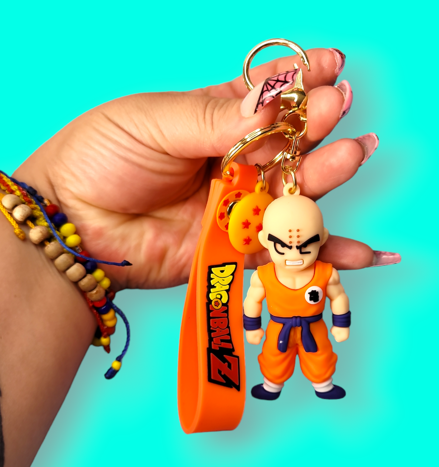 Krillin Keychain.