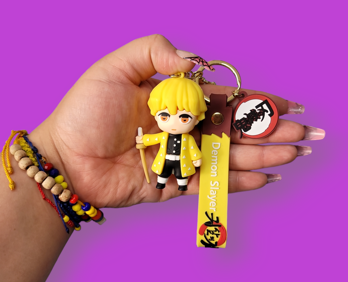 Zenitsu DS Keychain.