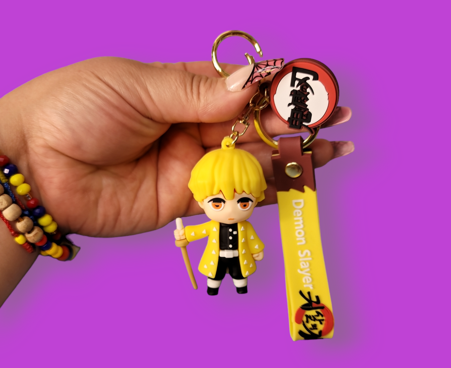 Zenitsu DS Keychain.