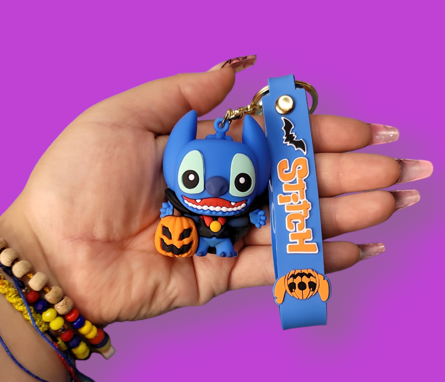 Vampire Stitch Keychain.