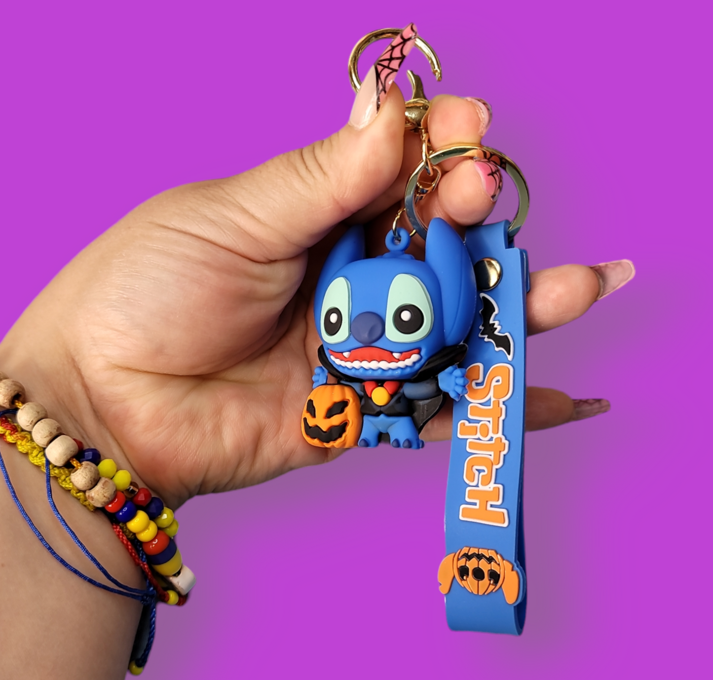 Vampire Stitch Keychain.