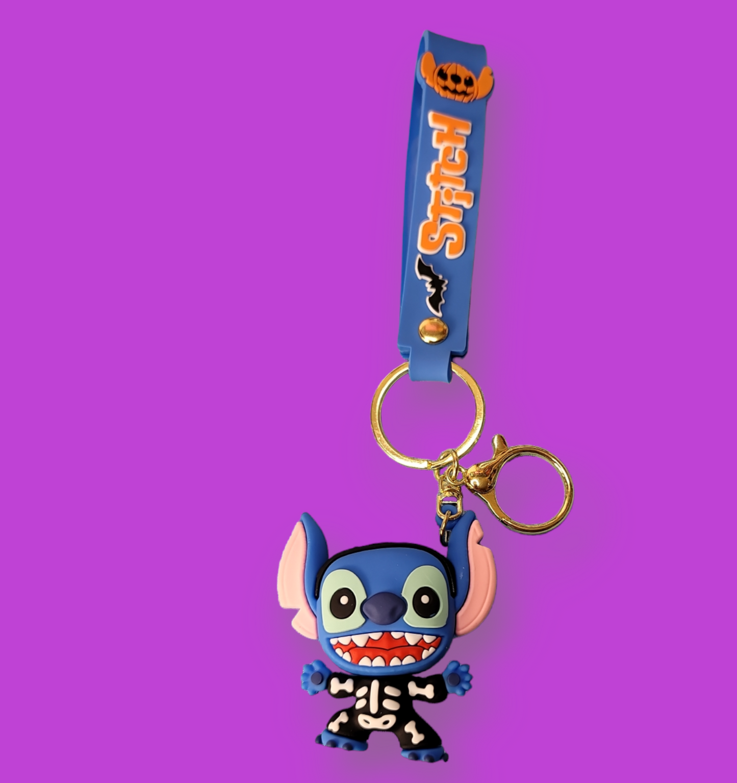 Skeleton Stitch Keychain.