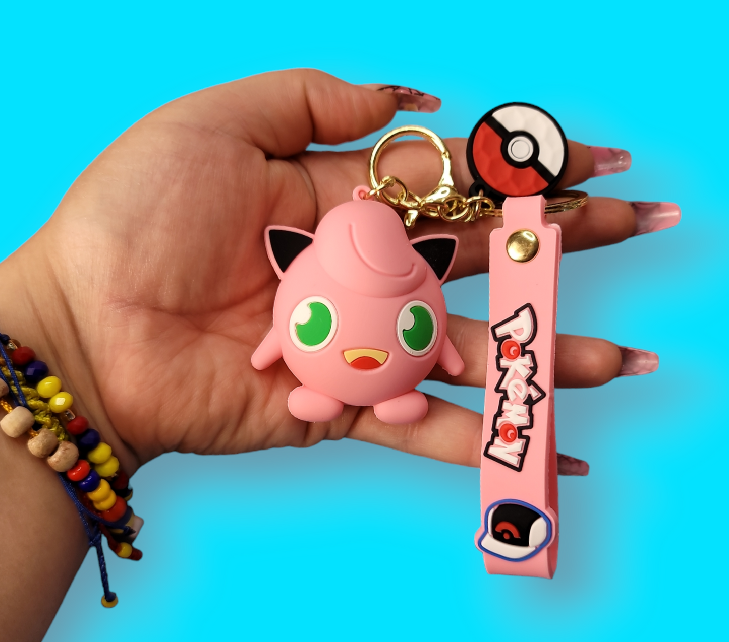 Jigglypuff Keychain.