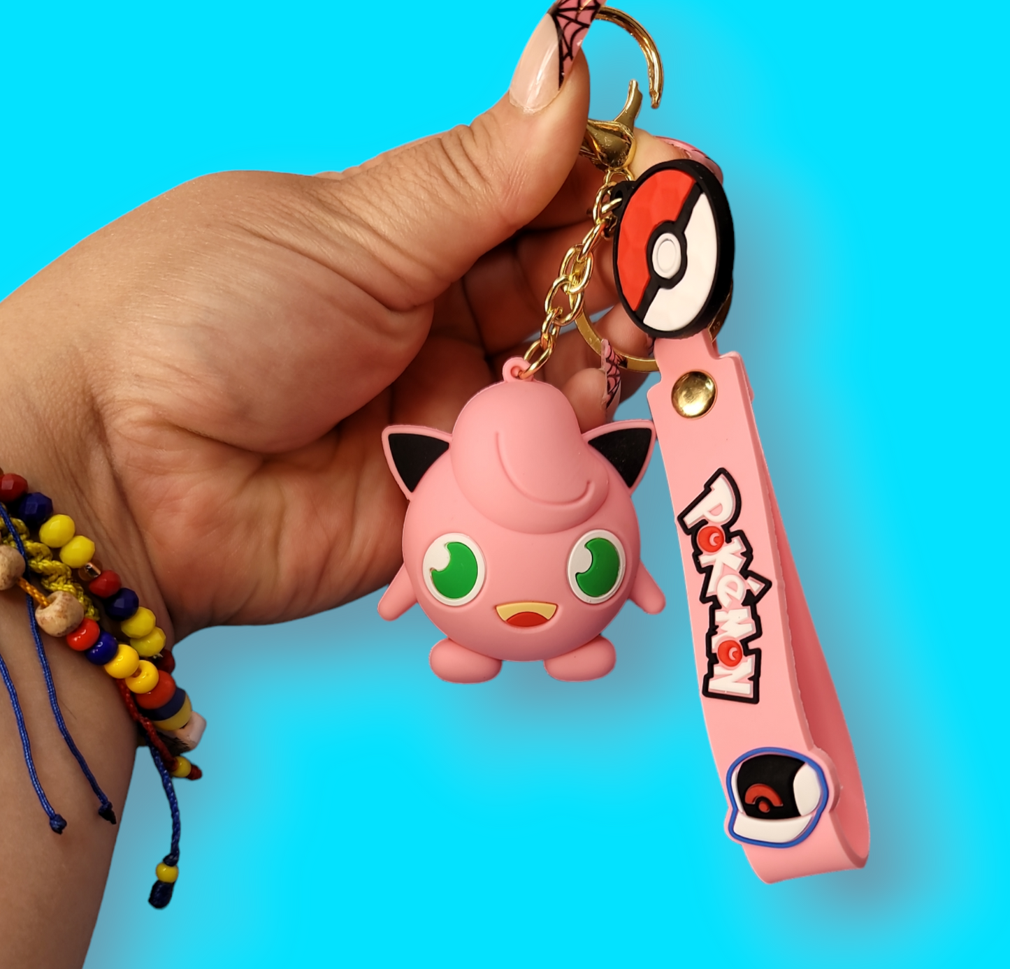 Jigglypuff Keychain.