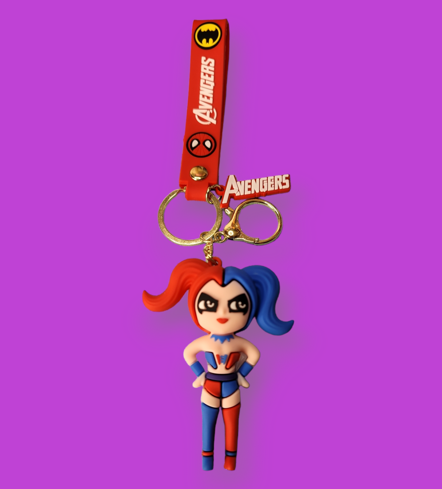 Harley Quinn Keychain.