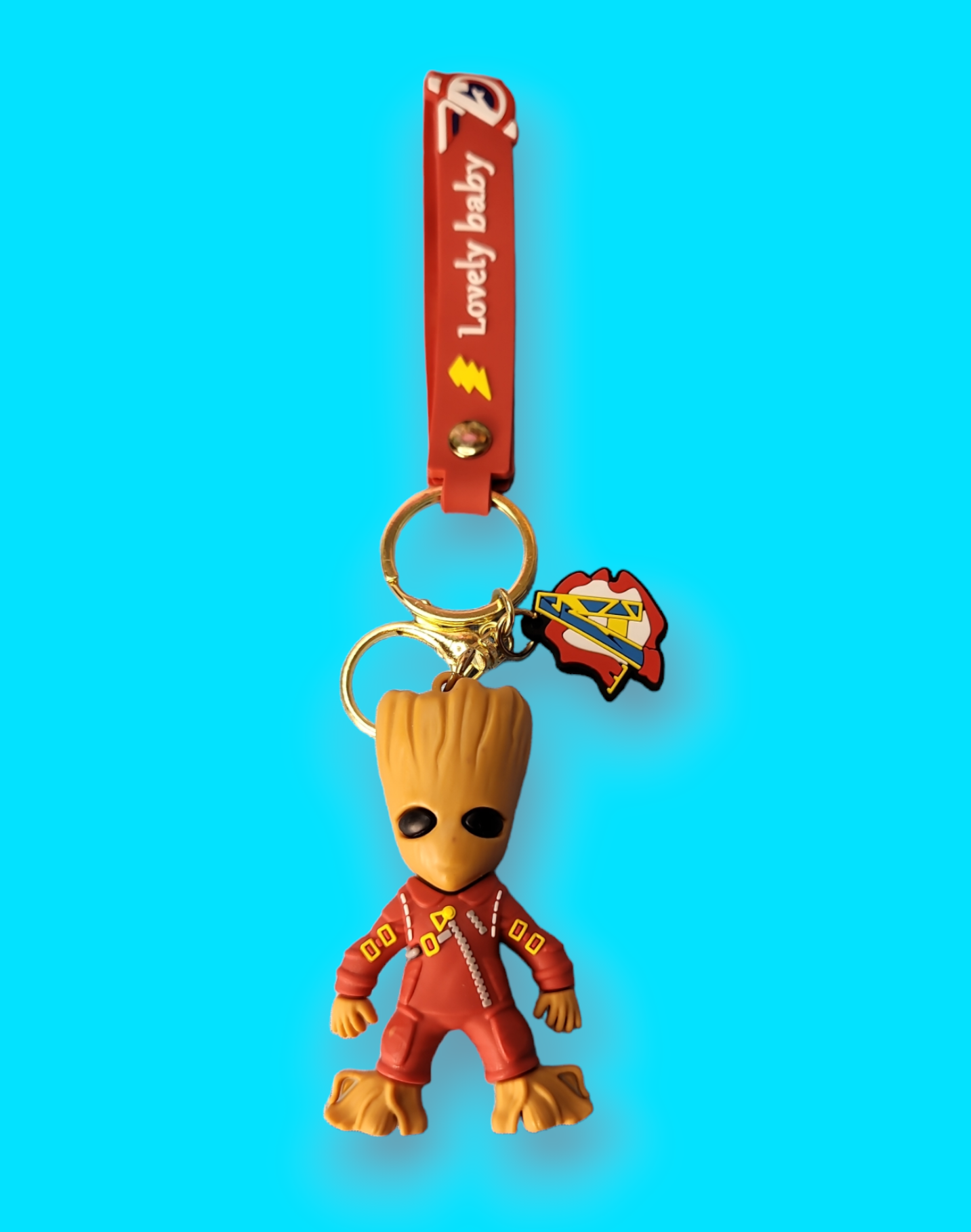 Baby Groot Keychain.