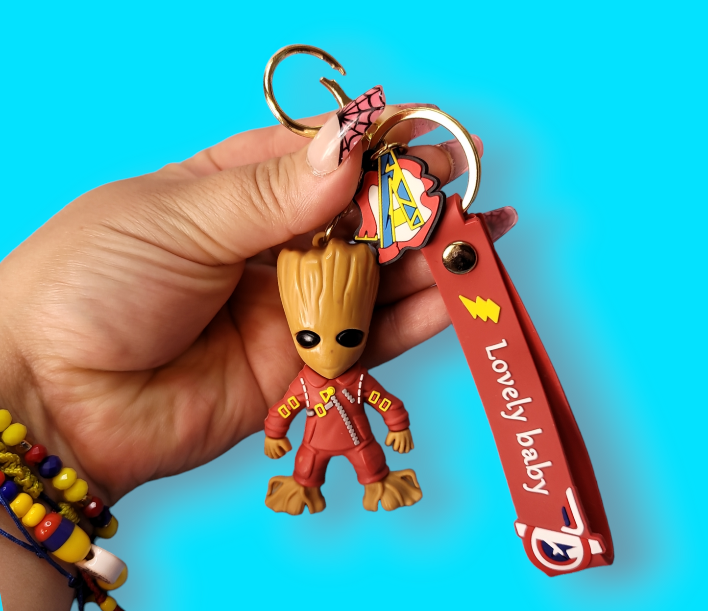 Baby Groot Keychain.