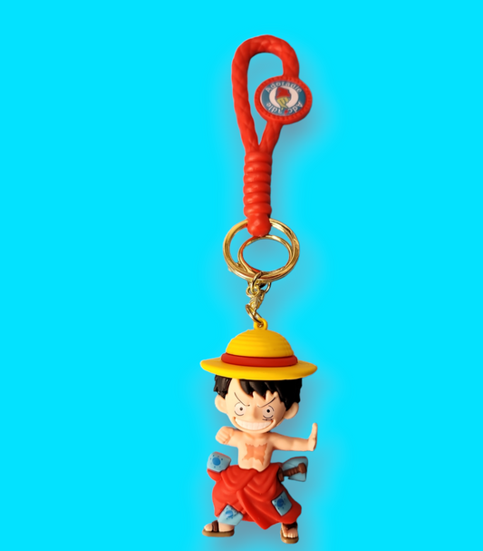 Luffy OP Keychain.