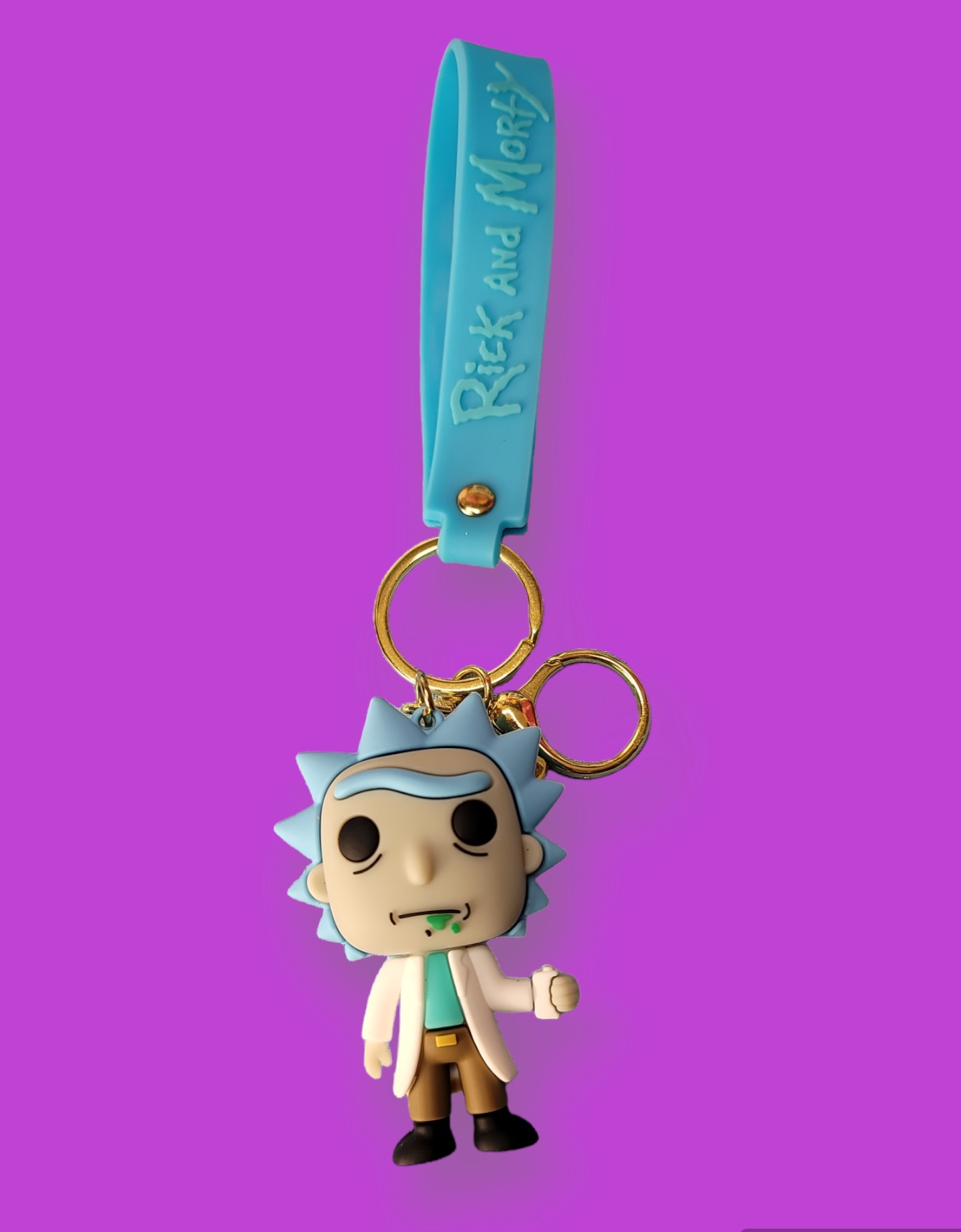 Rick R&M Keychain.