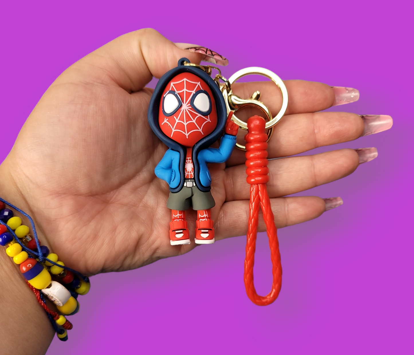 Teen Spider-Man Keychain.