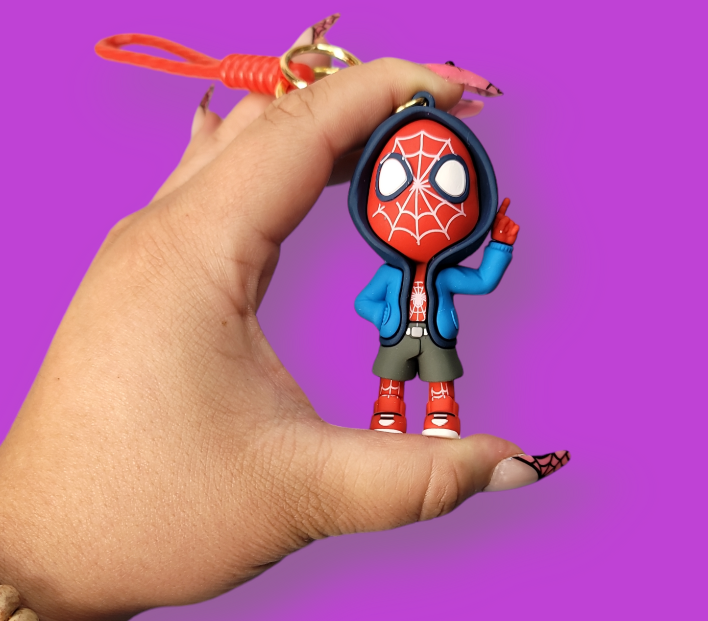 Teen Spider-Man Keychain.