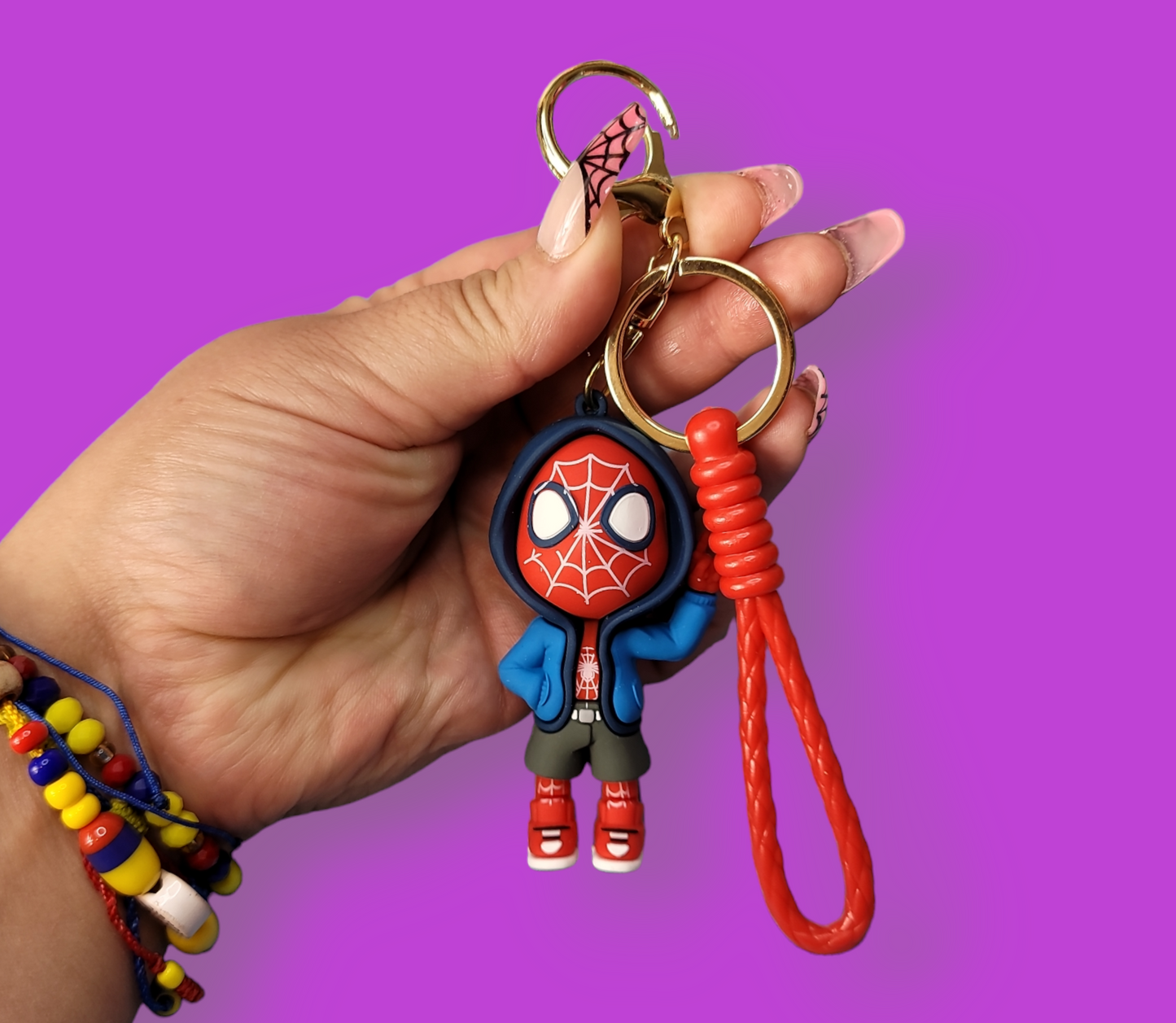 Teen Spider-Man Keychain.