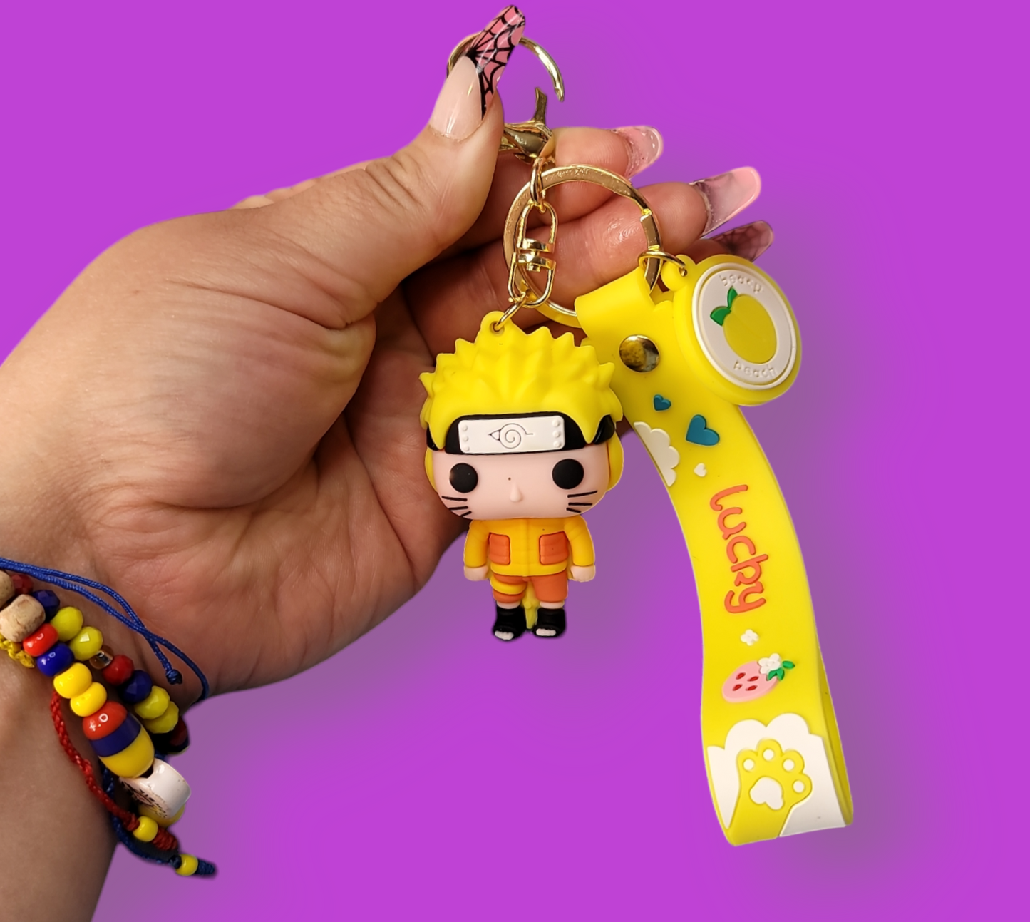 Adorable Naruto Keychain.