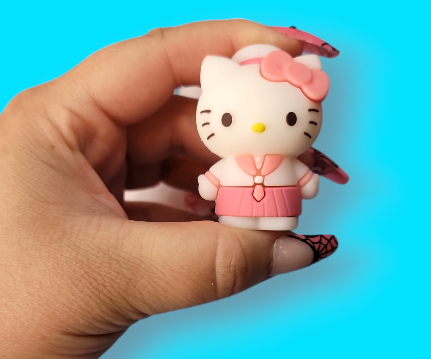 Sailor Pink Hello Kitty keychain and ID holder.