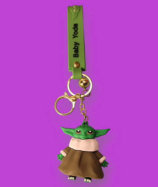 Baby Yoda Keychain.