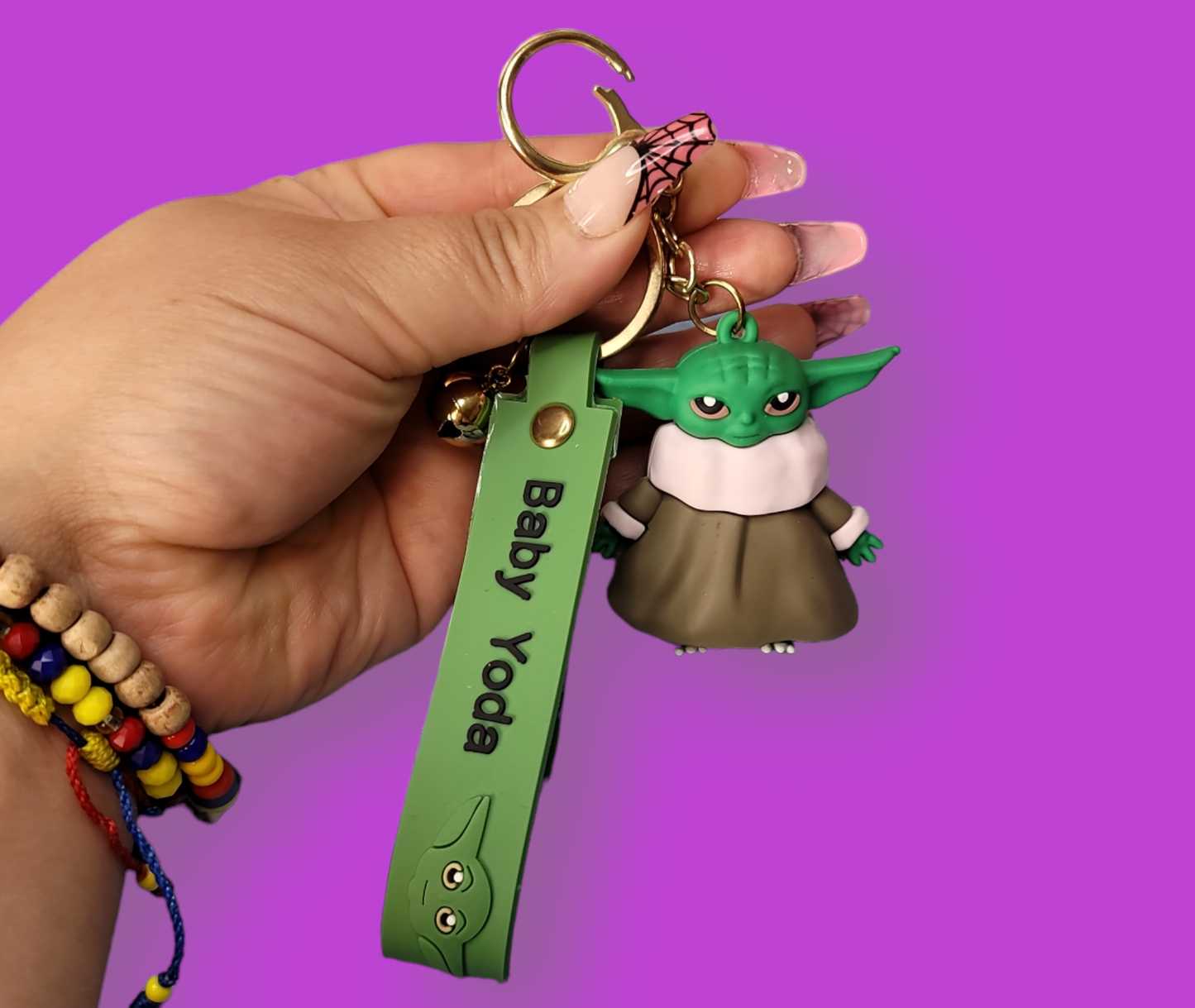 Baby Yoda Keychain.