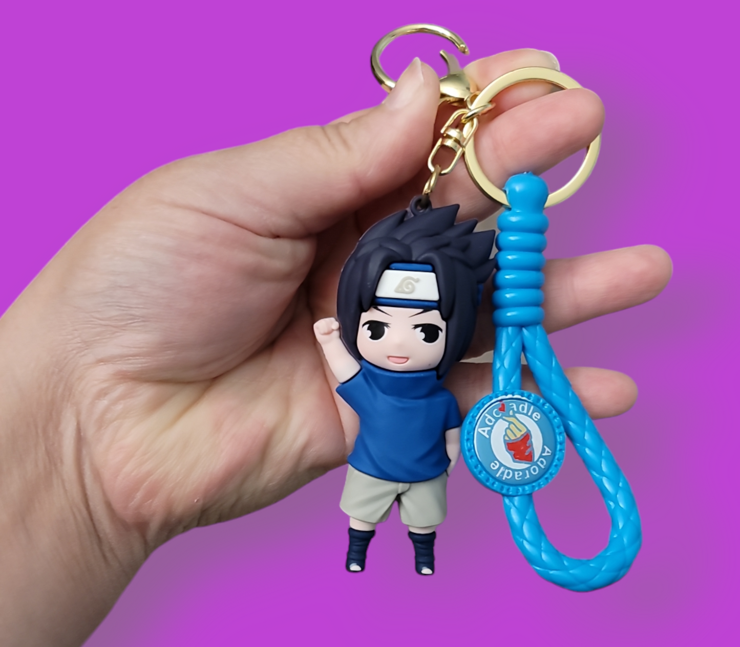 Teen Sasuke Uchiha Keychain.