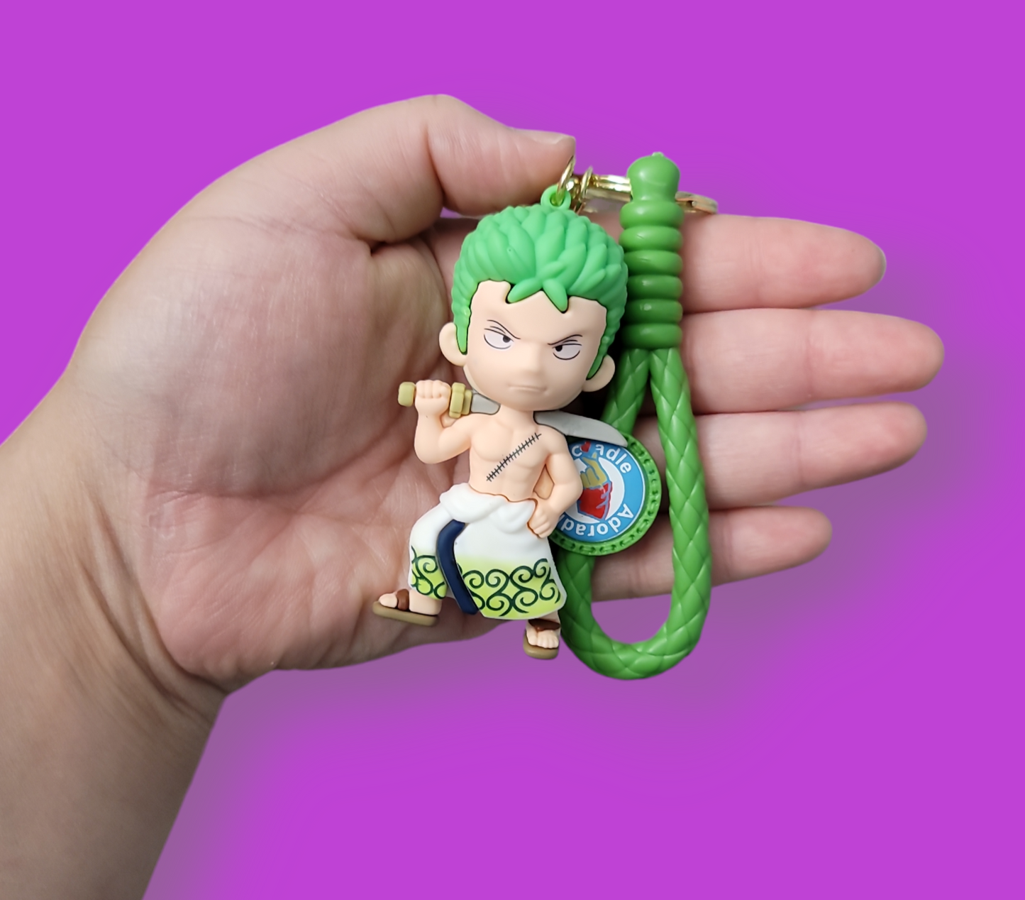 Zoro One Piece Keychain.