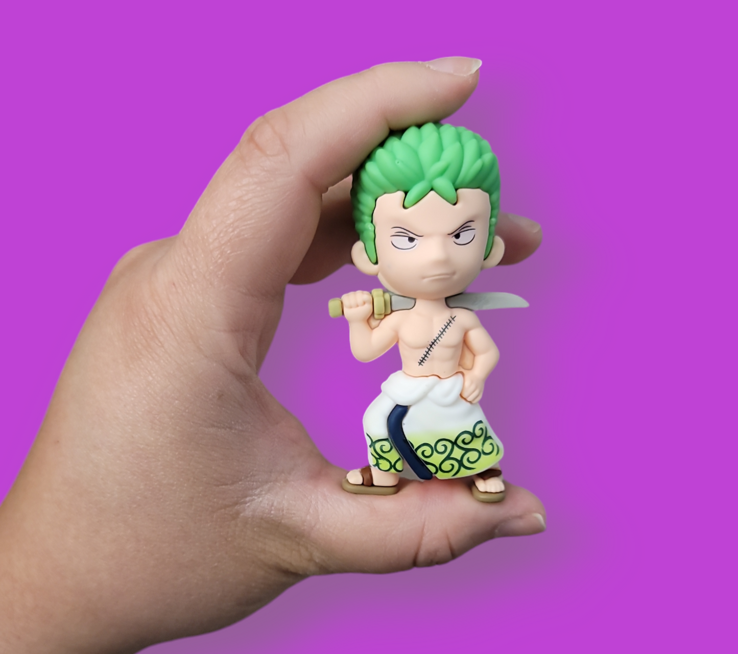 Zoro One Piece Keychain.