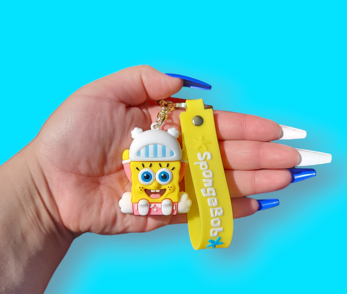 PJ Party SpongeBob Keychain.