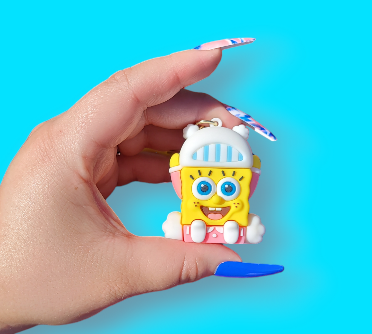 PJ Party SpongeBob Keychain.