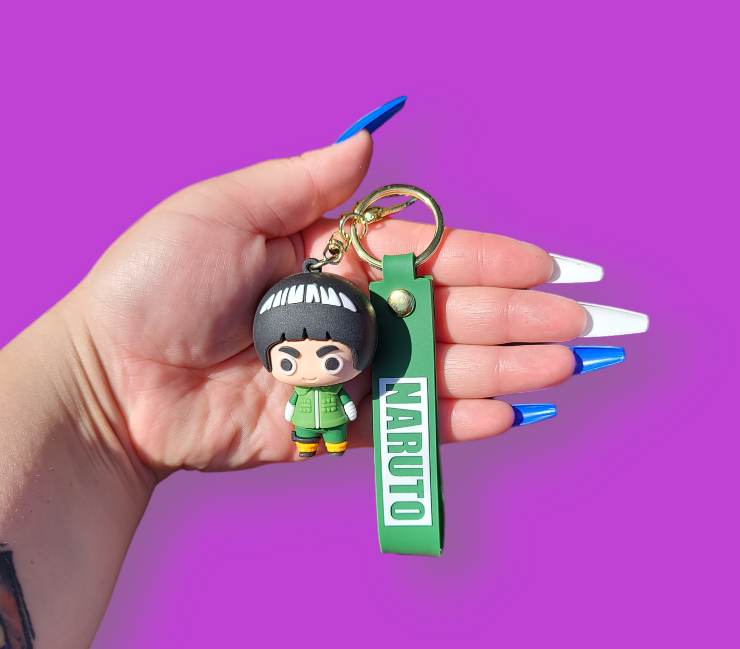 Rock Lee Keychain.