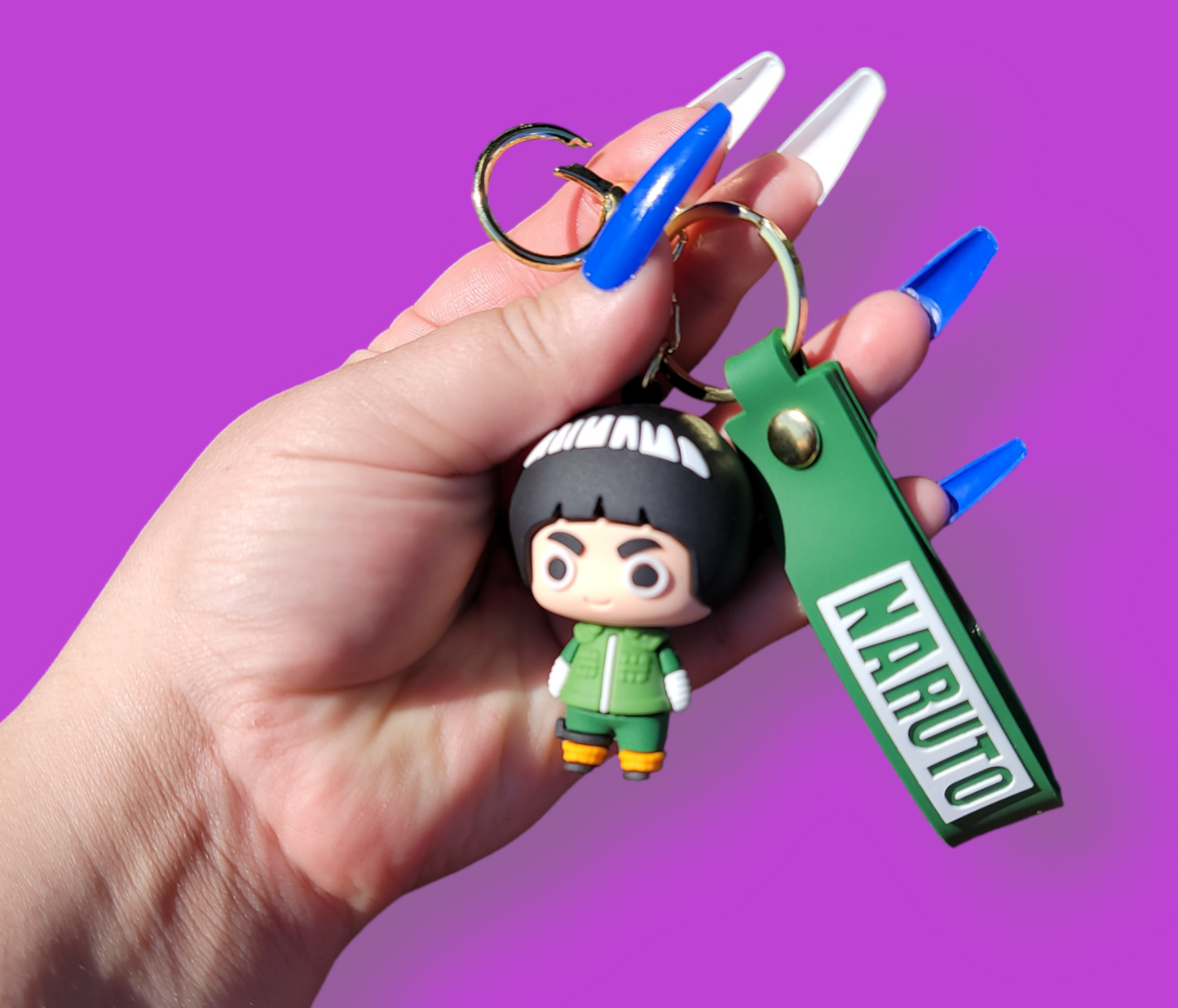 Rock Lee Keychain.