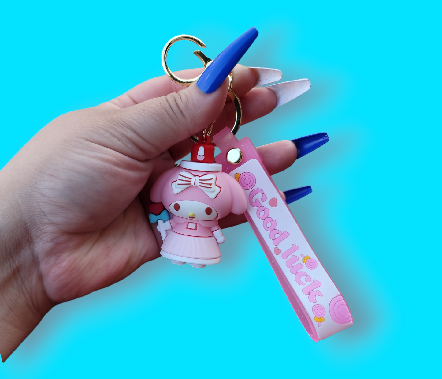 Valentine's Queen Melody Keychain.