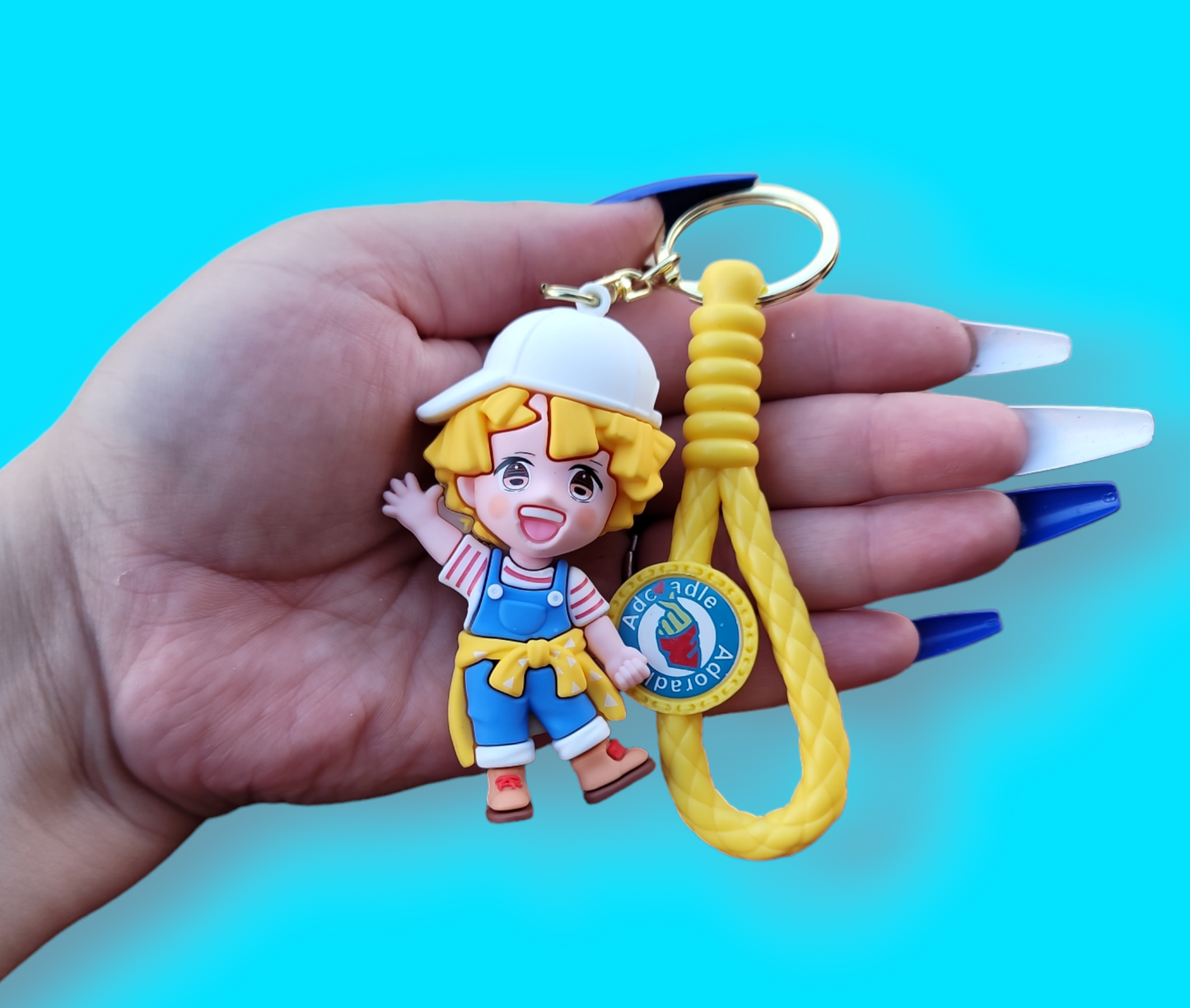 Teen Zenitsu Keychain.