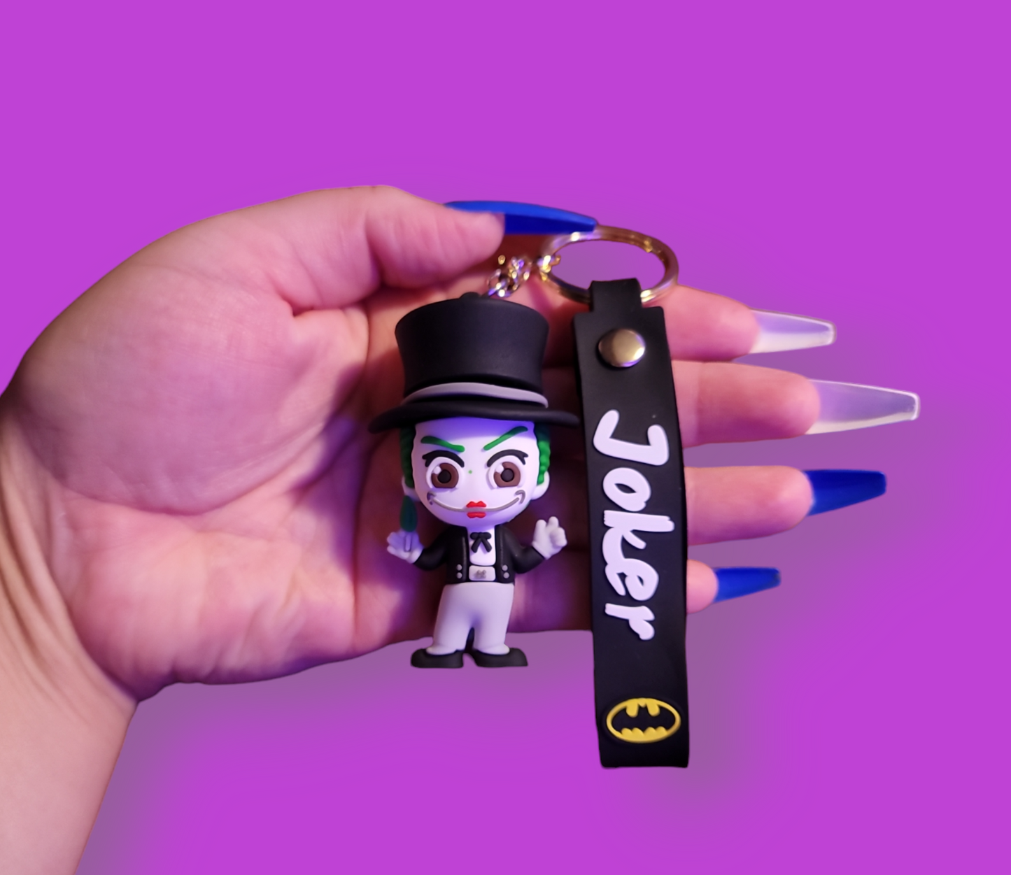 Fancy Joker Keychain.