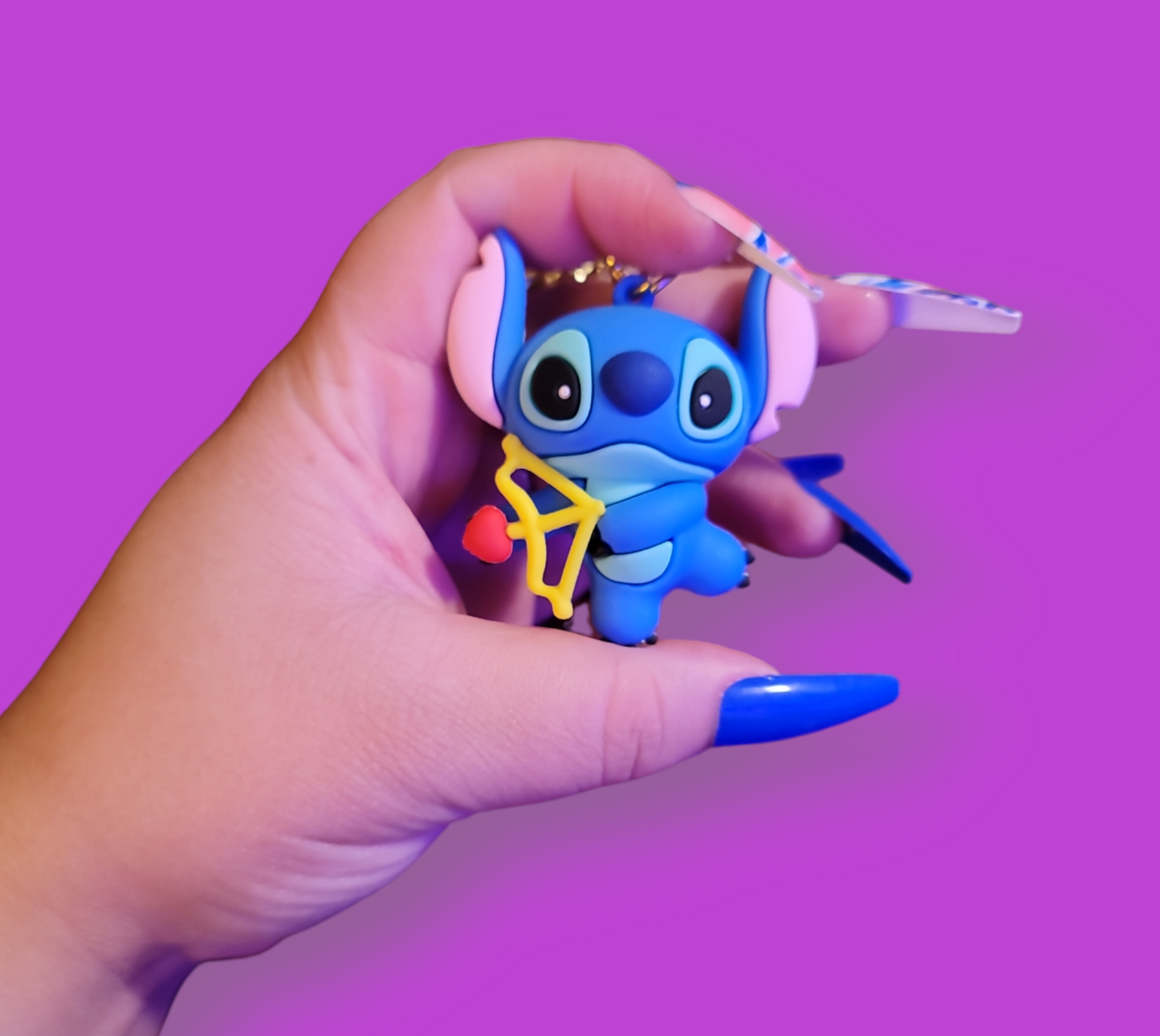 Cupid Stitch Keychain.