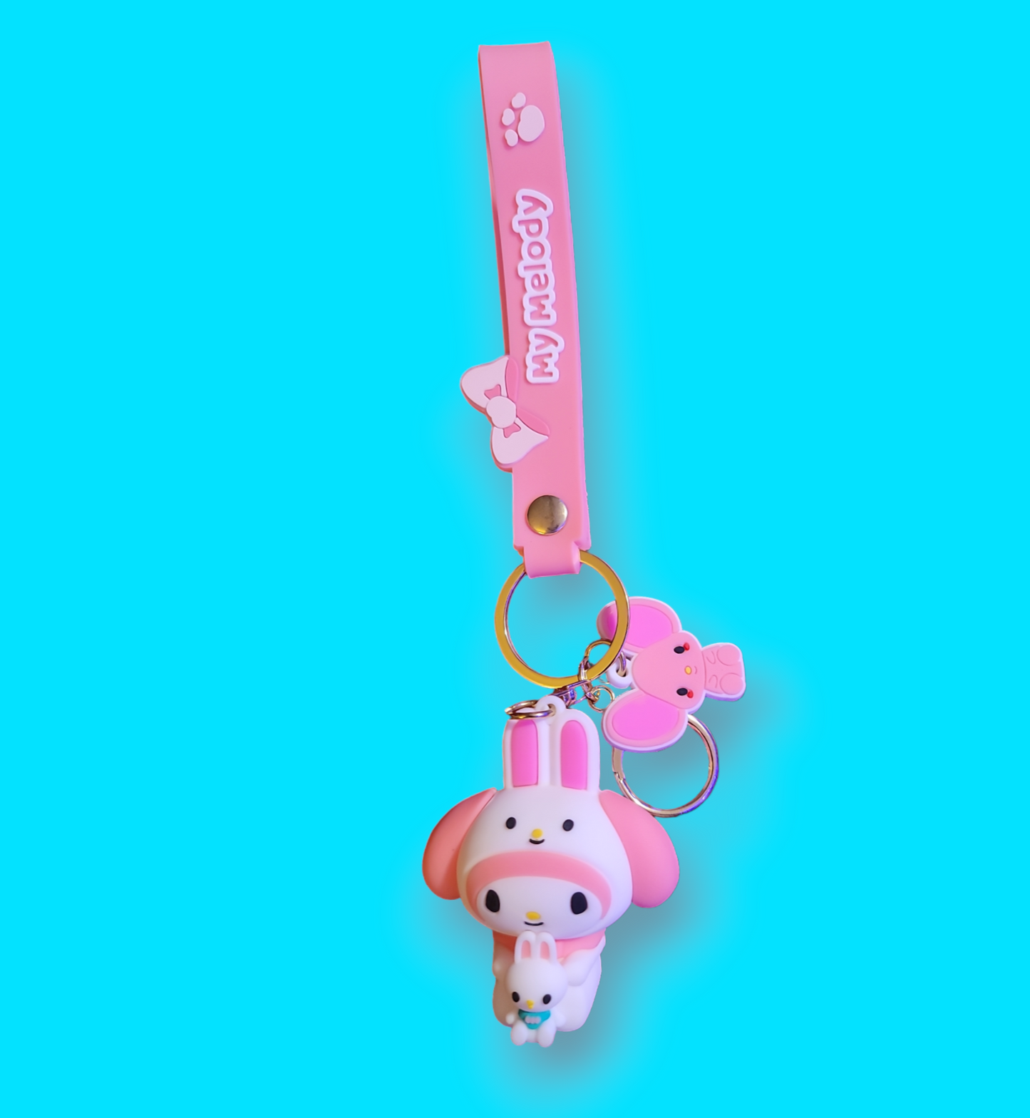 Bunny Melody Keychain.