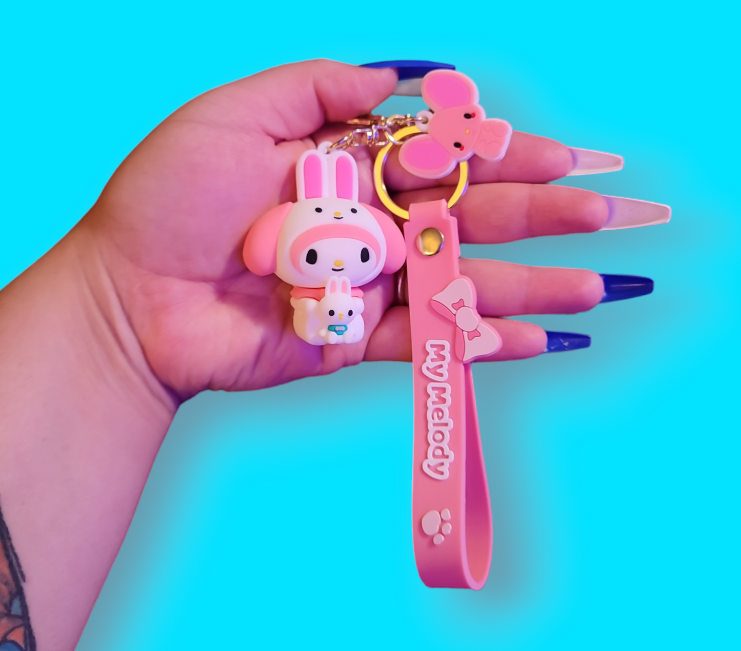 Bunny Melody Keychain.