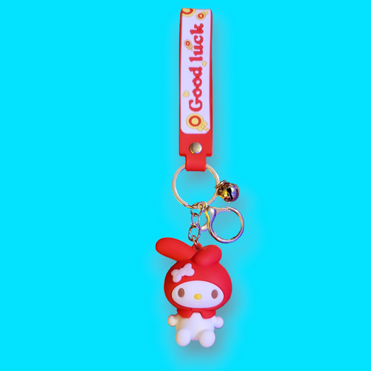 Red My Melody Keychain.