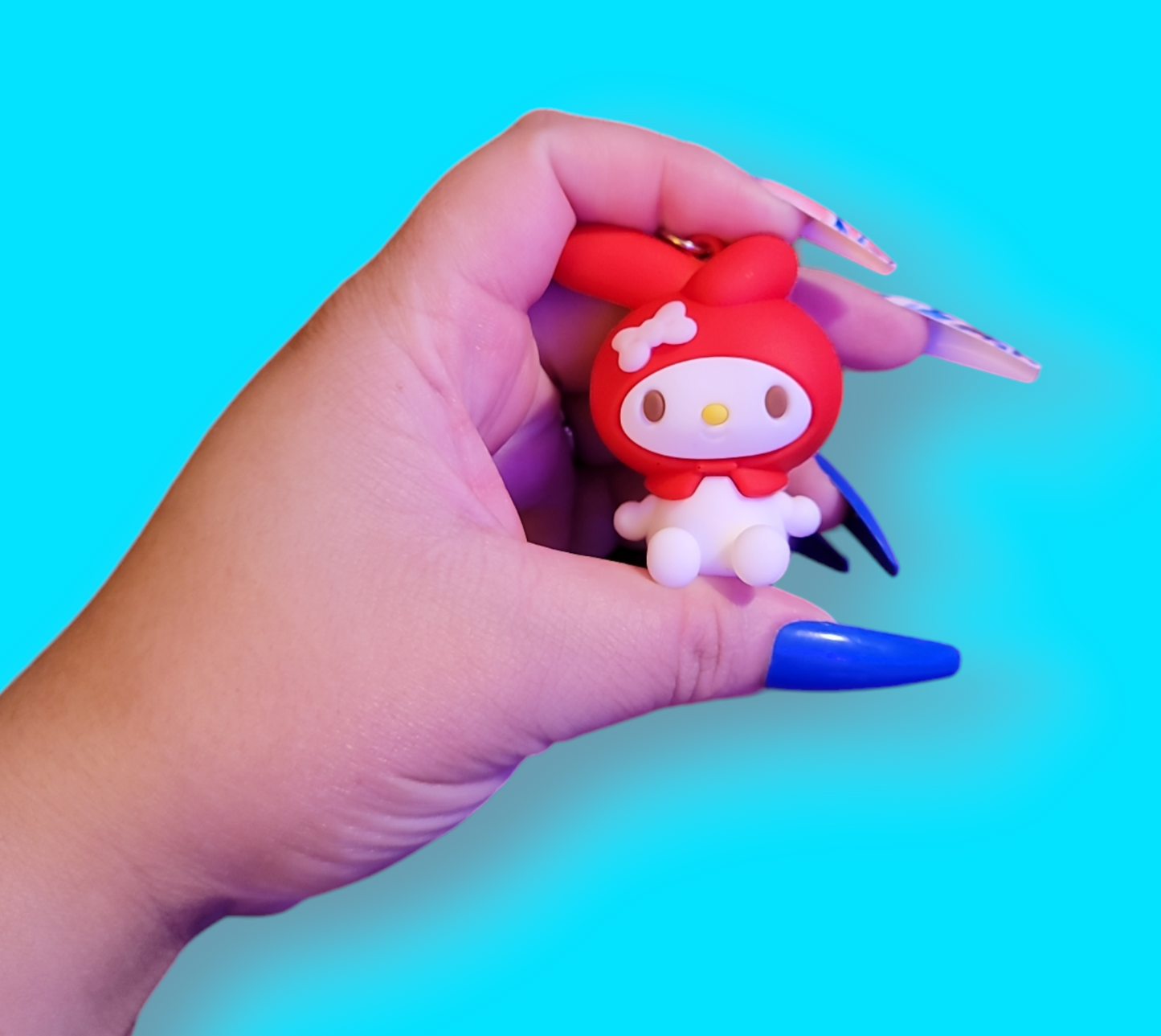 Red My Melody Keychain.