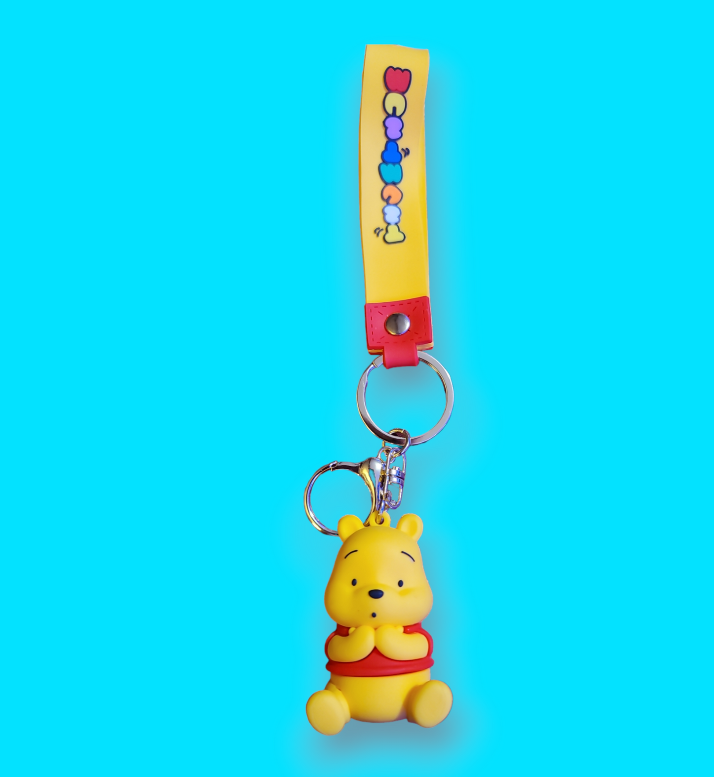 Adorable Pooh Bear Keychain.