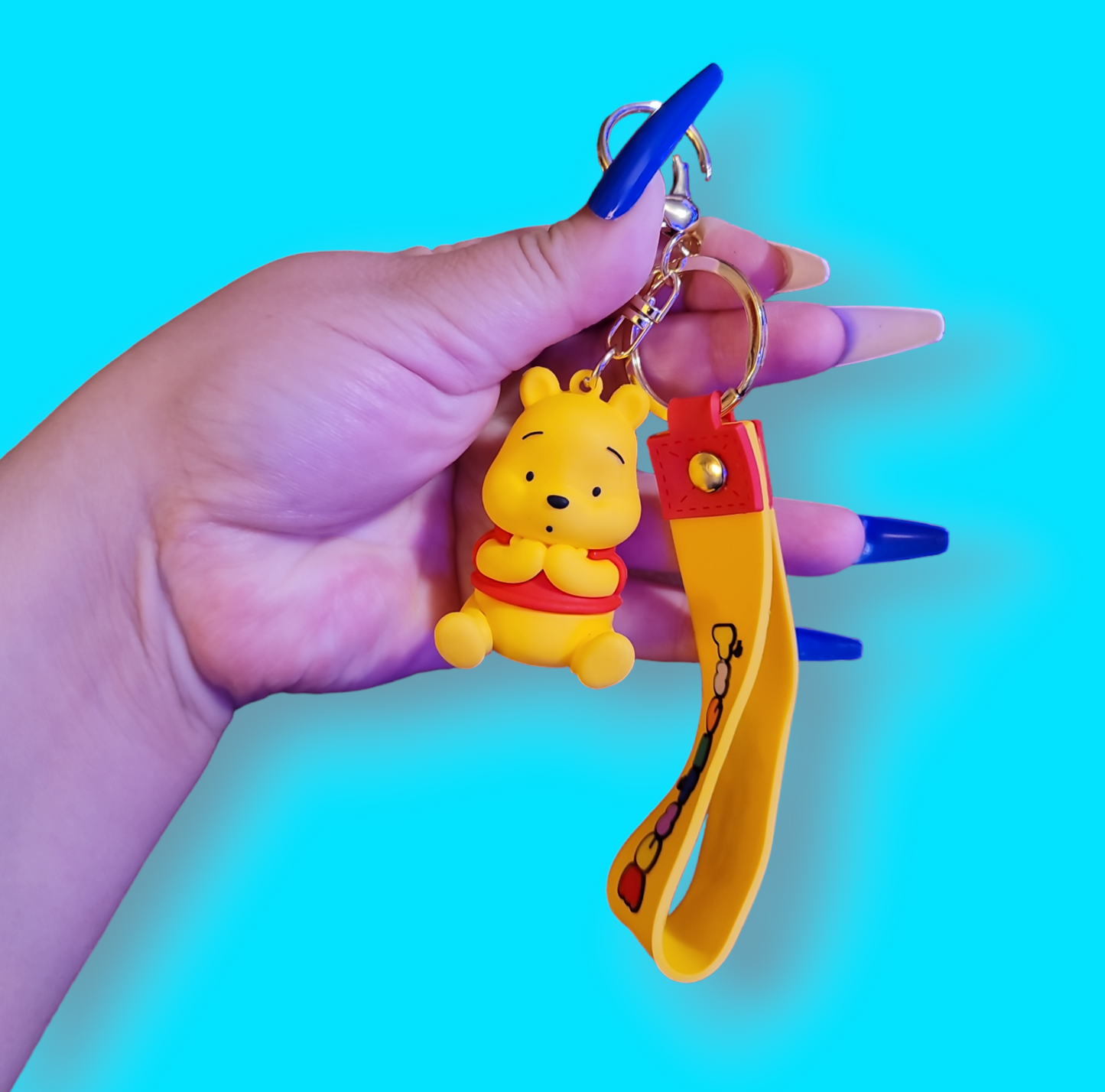 Adorable Pooh Bear Keychain.