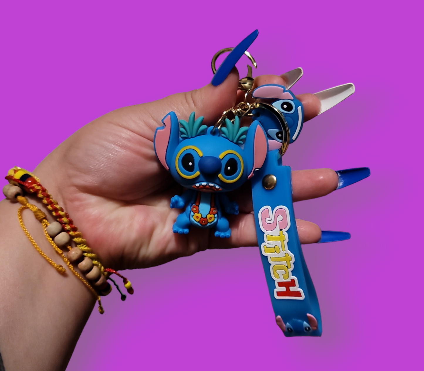 Hawaiian Stitch Keychain.