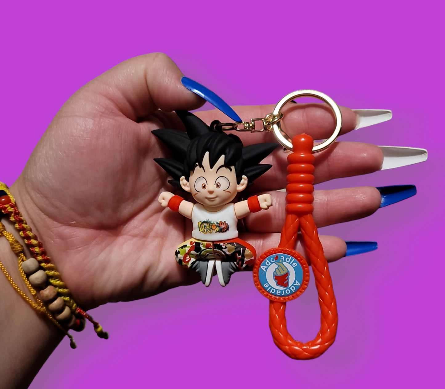 Sport Goku Keychain.