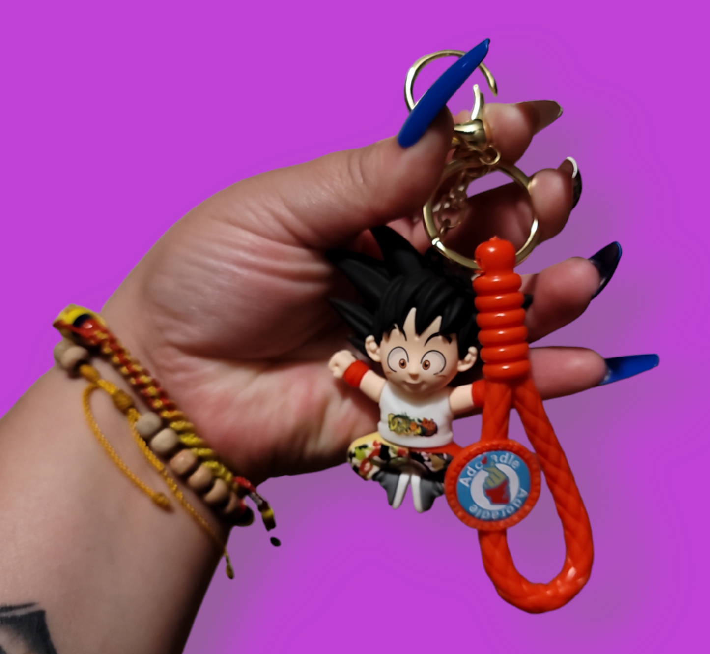 Sport Goku Keychain.